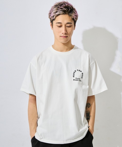 ムラサキスポーツ(ムラサキスポーツ)の「DEAR LAUREL/ディアローレル 半袖 Tシャツ DL26S-2104(Tシャツ/カットソー・メンズ・ホワイト/ブラック/チャコールグレー・M/L)」の8枚目の写真