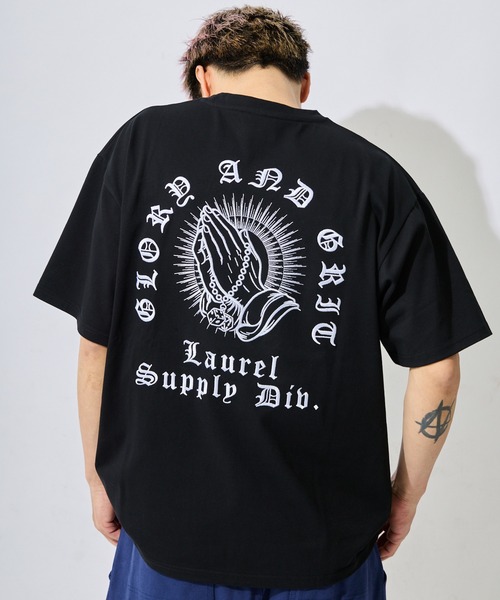 ムラサキスポーツ(ムラサキスポーツ)の「DEAR LAUREL/ディアローレル 半袖 Tシャツ DL26S-2104(Tシャツ/カットソー・メンズ・ホワイト/ブラック/チャコールグレー・M/L)」の11枚目の写真
