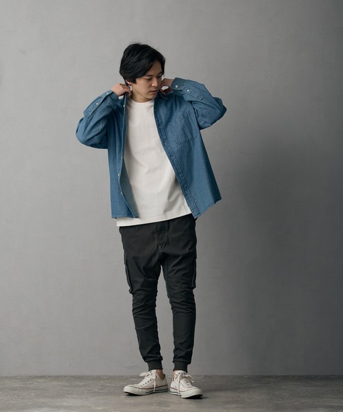 improves(インプローブス)の「6oz デニムシャツ(シャツ/ブラウス・メンズ・ブルー/ライトブルー/ネイビー・X-LARGE/LARGE/MEDIUM/SMALL)」の12枚目の写真