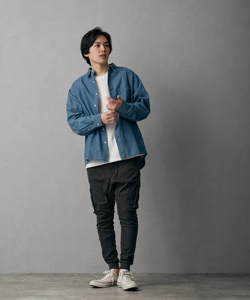 improves(インプローブス)の「6oz デニムシャツ(シャツ/ブラウス・メンズ・ブルー/ライトブルー/ネイビー・X-LARGE/LARGE/MEDIUM/SMALL)」の14枚目の写真