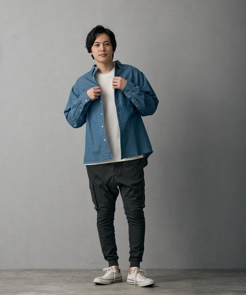 improves(インプローブス)の「6oz デニムシャツ(シャツ/ブラウス・メンズ・ブルー/ライトブルー/ネイビー・X-LARGE/LARGE/MEDIUM/SMALL)」の17枚目の写真