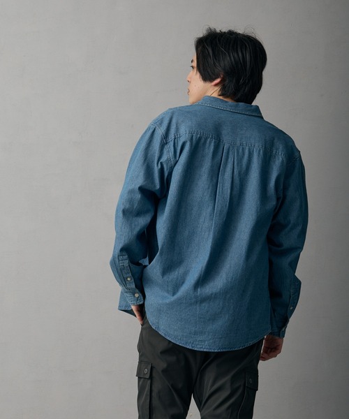 improves(インプローブス)の「6oz デニムシャツ(シャツ/ブラウス・メンズ・ブルー/ライトブルー/ネイビー・X-LARGE/LARGE/MEDIUM/SMALL)」の9枚目の写真
