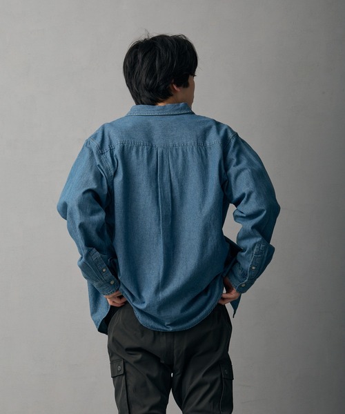 improves(インプローブス)の「6oz デニムシャツ(シャツ/ブラウス・メンズ・ブルー/ライトブルー/ネイビー・X-LARGE/LARGE/MEDIUM/SMALL)」の10枚目の写真