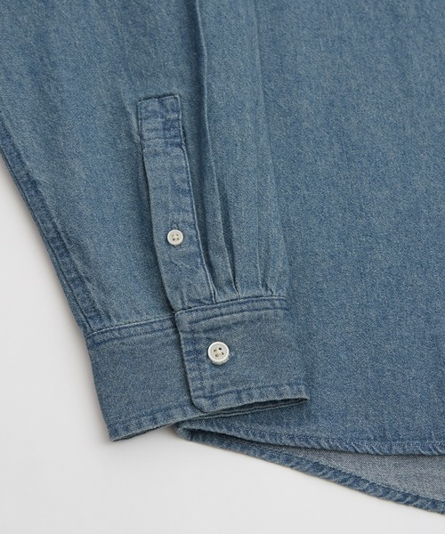improves(インプローブス)の「6oz デニムシャツ(シャツ/ブラウス・メンズ・ブルー/ライトブルー/ネイビー・X-LARGE/LARGE/MEDIUM/SMALL)」の21枚目の写真