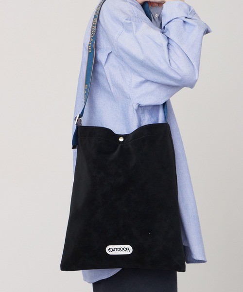 OUTDOOR PRODUCTS（アウトドアプロダクツ）の「OUTDOOR PRODUCTS/アウトドアプロダクツ Jaquard Tape Tote ジャガードデザイン トートバッグ 2026年春夏（トートバッグ・レディース・ブラック/グレー/アイボリー/キャメル・FREE）」の2枚目の写真