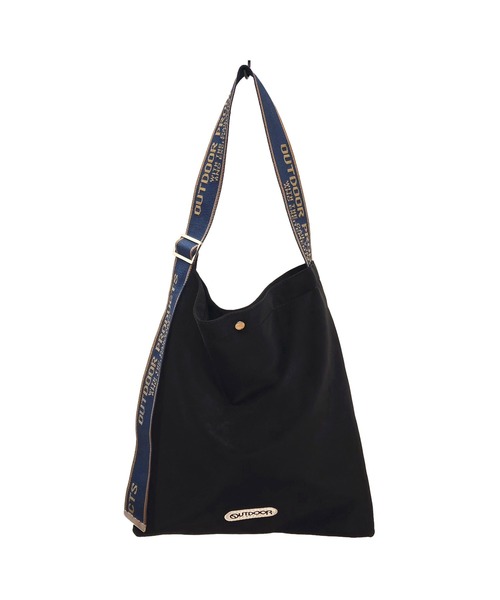 OUTDOOR PRODUCTS（アウトドアプロダクツ）の「OUTDOOR PRODUCTS/アウトドアプロダクツ Jaquard Tape Tote ジャガードデザイン トートバッグ 2026年春夏（トートバッグ・レディース・ブラック/グレー/アイボリー/キャメル・FREE）」の8枚目の写真