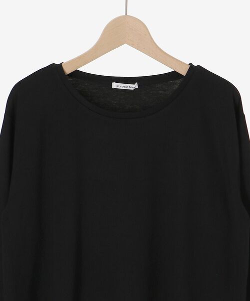 le.coeur blanc（ルクールブラン）の「裾レースコンビカットソー（Tシャツ/カットソー・レディース・ブラック・38）」の19枚目の写真