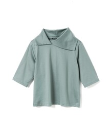 mizuiro ind アシンメトリーカラープルオーバー