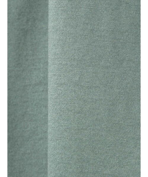 mizuiroind（ミズイロインド）の「mizuiro ind アシンメトリーカラープルオーバー（Tシャツ/カットソー・レディース・ブルー/オフホワイト/ブラック/グリーン/ネイビー・FREE）」の8枚目の写真