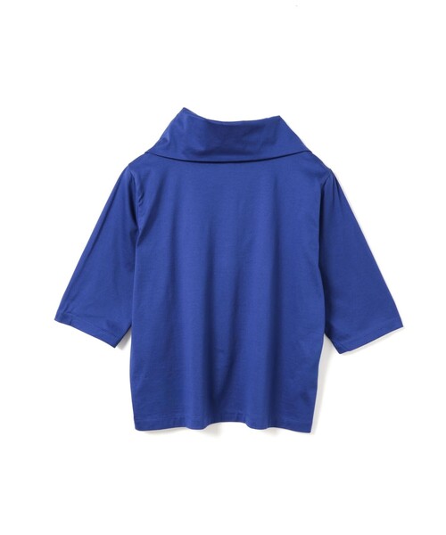 mizuiroind（ミズイロインド）の「mizuiro ind アシンメトリーカラープルオーバー（Tシャツ/カットソー・レディース・ブルー/オフホワイト/ブラック/グリーン/ネイビー・FREE）」の17枚目の写真