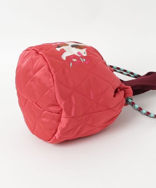 HOUSTON(ヒューストン)の「HOUSTON / SATIN EFFECT BAG(MARMALADE/CAT)HS6023W HS6025W(ショルダーバッグ・レディース・ラベンダー/ネイビー/イエロー/チャコールグレー/レッド/ピンク・ONESIZE)」の8枚目の写真