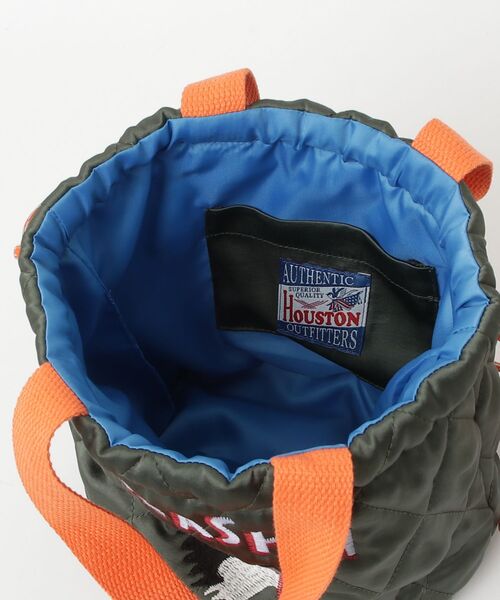 HOUSTON(ヒューストン)の「HOUSTON / SATIN EFFECT BAG(MARMALADE/CAT)HS6023W HS6025W(ショルダーバッグ・レディース・ラベンダー/ネイビー/イエロー/チャコールグレー/レッド/ピンク・ONESIZE)」の13枚目の写真