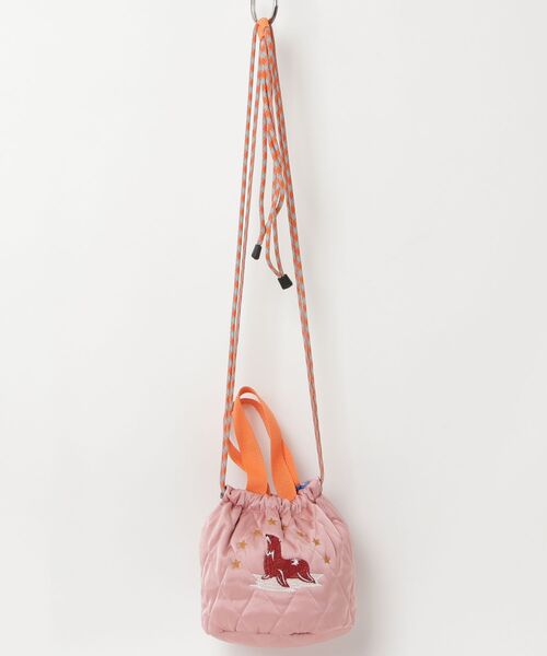 HOUSTON(ヒューストン)の「HOUSTON / SATIN EFFECT BAG(MARMALADE/CAT)HS6023W HS6025W(ショルダーバッグ・レディース・ラベンダー/ネイビー/イエロー/チャコールグレー/レッド/ピンク・ONESIZE)」の14枚目の写真