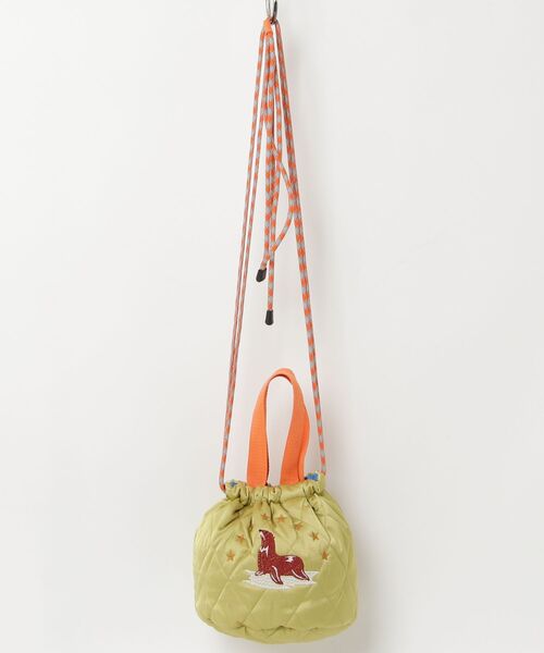 HOUSTON(ヒューストン)の「HOUSTON / SATIN EFFECT BAG(MARMALADE/CAT)HS6023W HS6025W(ショルダーバッグ・レディース・ラベンダー/ネイビー/イエロー/チャコールグレー/レッド/ピンク・ONESIZE)」の16枚目の写真