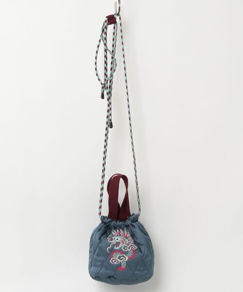 HOUSTON(ヒューストン)の「HOUSTON / SATIN EFFECT BAG(MARMALADE/CAT)HS6023W HS6025W(ショルダーバッグ・レディース・ラベンダー/ネイビー/イエロー/チャコールグレー/レッド/ピンク・ONESIZE)」の18枚目の写真
