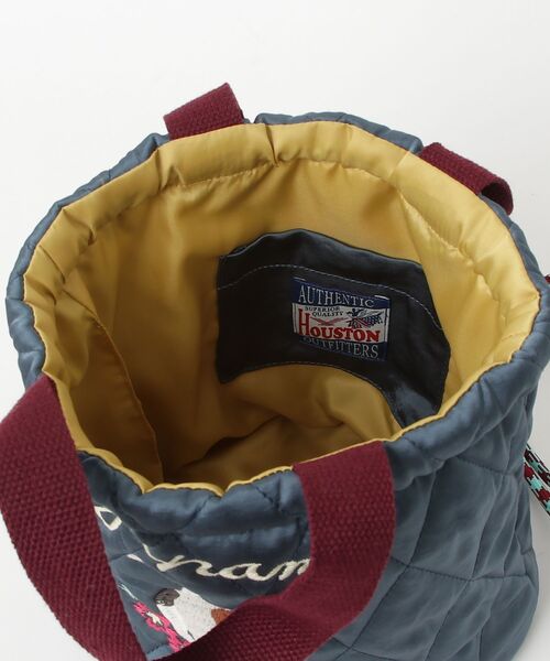 HOUSTON(ヒューストン)の「HOUSTON / SATIN EFFECT BAG(MARMALADE/CAT)HS6023W HS6025W(ショルダーバッグ・レディース・ラベンダー/ネイビー/イエロー/チャコールグレー/レッド/ピンク・ONESIZE)」の19枚目の写真