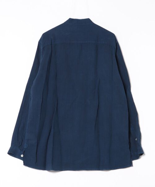 BLUE BLUE JAPAN(ブルーブルージャパン)の「ホンアイリネン スタンドカラー ロングスリーブシャツ(シャツ/ブラウス・メンズ・C/A/B・XL/L/S/M)」の15枚目の写真