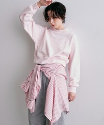 Trish（トリッシュ）の「裏毛ショートプルオーバー（スウェット）」