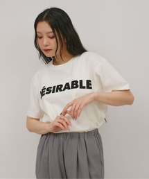 DESIRABLE グラフィックロゴT