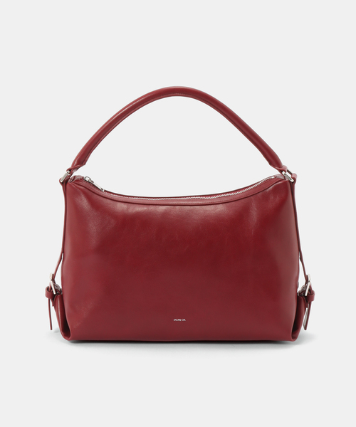 STANDOIL（スタンドオイル）の「【WEB＋一部店舗限定】STAND OIL /スタンドオイル Mushy Bag（ショルダーバッグ・レディース・ブラウン/キャメル/ボルドー/ブラック・FREE）」の4枚目の写真