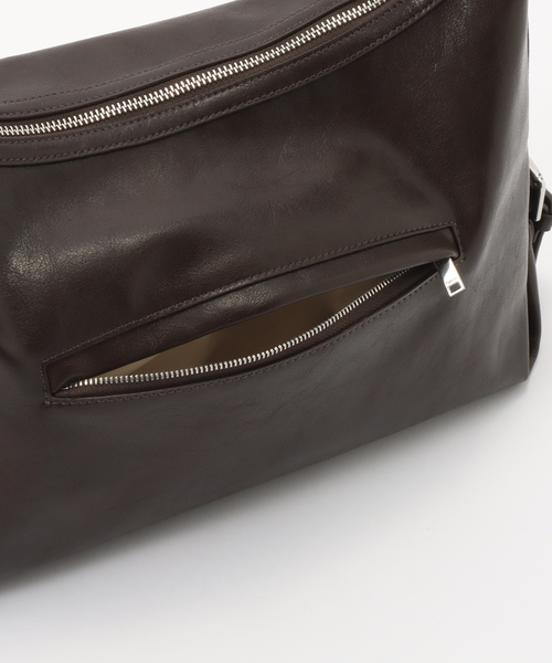 STANDOIL（スタンドオイル）の「【WEB＋一部店舗限定】STAND OIL /スタンドオイル Mushy Bag（ショルダーバッグ・レディース・ブラウン/キャメル/ボルドー/ブラック・FREE）」の11枚目の写真