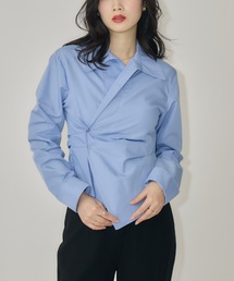 NEUNA | ウエストタッククロスシャツ(シャツ/ブラウス)