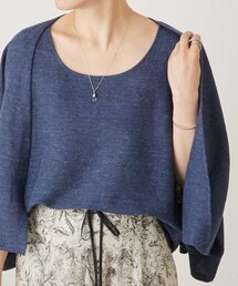 BEARDSLEY | リネンインレイタンクトップ(ニット/セーター)