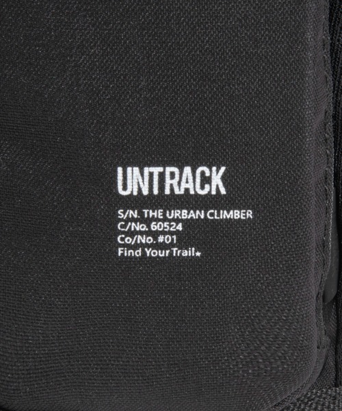 UNTRACK（アントラック）の「ショルダーバッグ ザアーバンクライマー L カジュアル 60524（ショルダーバッグ・メンズ・ブラック・FREE）」の7枚目の写真