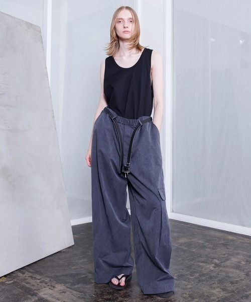 VOAAOV（ヴォアーブ）の「【VOAAOV】PAJAMA CARGO PANTS（カーゴパンツ・メンズ・ネイビー/オリーブ/ブラック・1/0）」の15枚目の写真