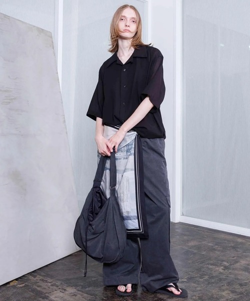 VOAAOV（ヴォアーブ）の「【VOAAOV】PAJAMA CARGO PANTS（カーゴパンツ・メンズ・ネイビー/オリーブ/ブラック・1/0）」の9枚目の写真