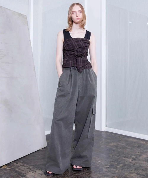 VOAAOV（ヴォアーブ）の「【VOAAOV】PAJAMA CARGO PANTS（カーゴパンツ・メンズ・ネイビー/オリーブ/ブラック・1/0）」の10枚目の写真