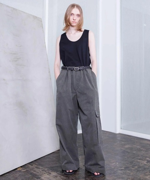 VOAAOV（ヴォアーブ）の「【VOAAOV】PAJAMA CARGO PANTS（カーゴパンツ・メンズ・ネイビー/オリーブ/ブラック・1/0）」の11枚目の写真