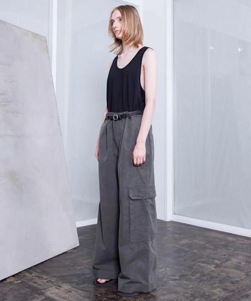 VOAAOV（ヴォアーブ）の「【VOAAOV】PAJAMA CARGO PANTS（カーゴパンツ・メンズ・ネイビー/オリーブ/ブラック・1/0）」の13枚目の写真