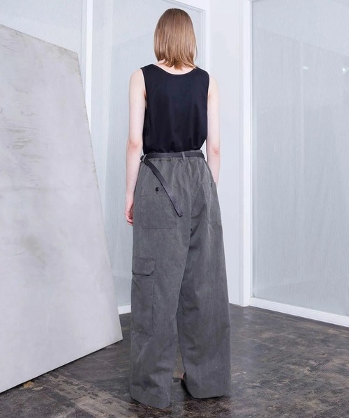 VOAAOV（ヴォアーブ）の「【VOAAOV】PAJAMA CARGO PANTS（カーゴパンツ・メンズ・ネイビー/オリーブ/ブラック・1/0）」の14枚目の写真