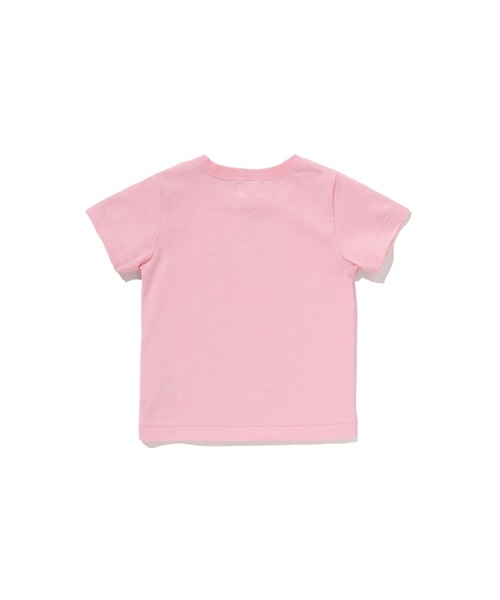 A BATHING APE(アベイシングエイプ)の「ALL BABY MILO MULTI MILO ON BIG APE TEE(Tシャツ/カットソー・キッズ・ピンク/ブラック/オレンジ/ホワイト・80)」の7枚目の写真