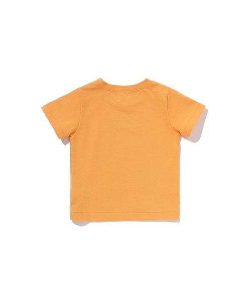 A BATHING APE(アベイシングエイプ)の「ALL BABY MILO MULTI MILO ON BIG APE TEE(Tシャツ/カットソー・キッズ・ピンク/ブラック/オレンジ/ホワイト・80)」の8枚目の写真