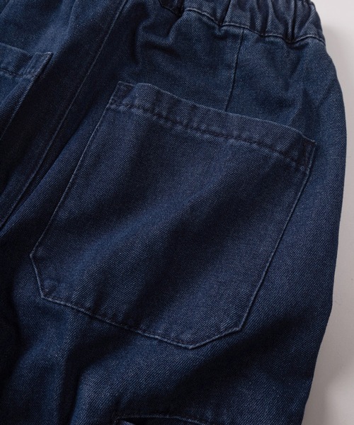 THRASHER(スラッシャー)の「【78】【THRASHER/スラッシャー】ワンポイント刺繍 デニム カツラギ ダブルニー イージーパンツ ピスネーム付き(デニムパンツ・メンズ・ブラック/ワンウォッシュ/グレー/ブルー/オフホワイト/ベージュ・XL/L/M/S)」の15枚目の写真