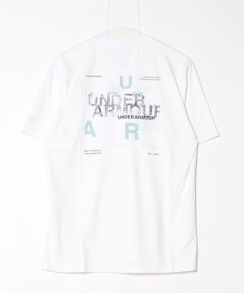 UNDER ARMOUR(アンダーアーマー)の「アンダーアーマー UAモチベート グラフィック ショートスリーブ Tシャツ(Tシャツ/カットソー・メンズ・ライトグリーン/ホワイト/ブラック・LL/L/M/S/3L)」の4枚目の写真