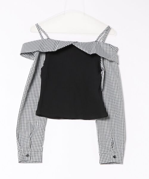 almo（アルモ）の「【LAMPOON】ギンガムドッキングトップス（その他トップス・レディース・ブラック・LARGE/MEDIUM/SMALL）」の10枚目の写真