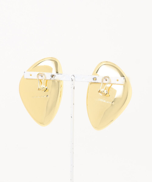 MICHAEL KORS(マイケルコース)の「プレシャスメタル プレーティング ブラス ペブル ピアス ラージ(ピアス(両耳用)・レディース・ゴールド・FREE)」の2枚目の写真