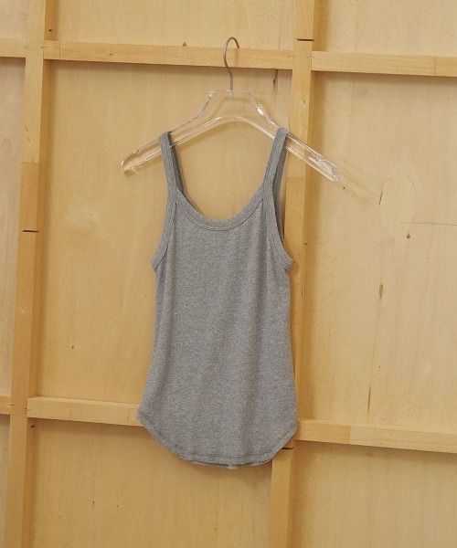 TODAYFUL（トゥデイフル）の「TODAYFUL　Soft Fraice Camisole ソフトフライスキャミソール/12610630（キャミソール・レディース・スミクロ/グレー/アイボリー・ONE SIZE）」の17枚目の写真
