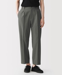 婦人 風を通す ストレッチサッカーイージーテーパードパンツ