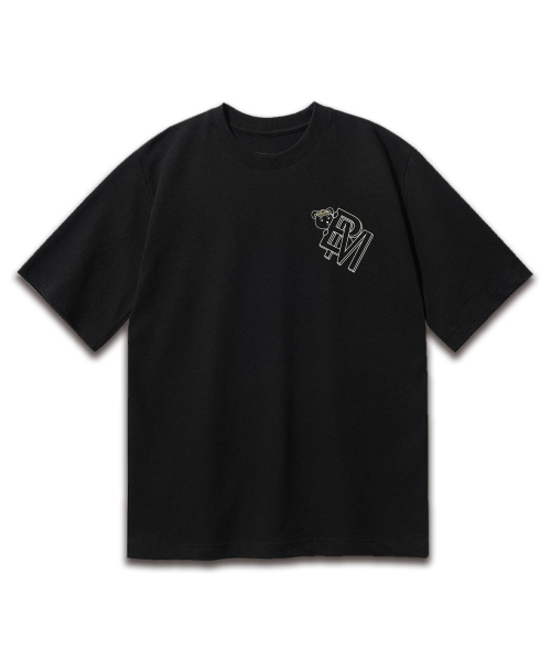 BEMIGHTY（ビーマイティー）の「エンブレムベアオーバーサイズ半袖Tシャツ[ネイビー]（Tシャツ/カットソー・メンズ・その他・LARGE/X-LARGE/XX-LARGE）」の3枚目の写真