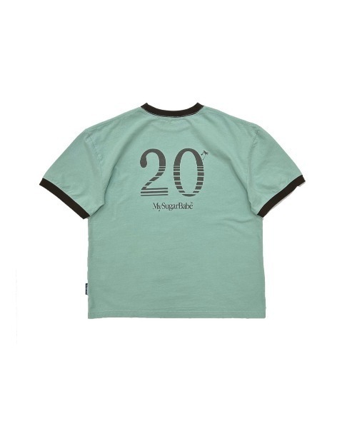 My sugar Babe(マイシュガーベイブ)の「numbering ringer tee(Tシャツ/カットソー・メンズ・ブルー系/ネイビー/アイボリー/ホワイト・X-LARGE/LARGE/MEDIUM)」の21枚目の写真