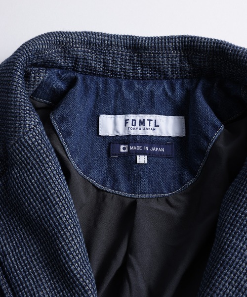 FDMTL（ファンダメンタル）の「FDMTL/ファンダメンタル/PLEATS LAPEL JACKET 3YR WASH（デニムジャケット・メンズ・インディゴブルー・4/3/2）」の3枚目の写真