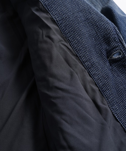 FDMTL（ファンダメンタル）の「FDMTL/ファンダメンタル/PLEATS LAPEL JACKET 3YR WASH（デニムジャケット・メンズ・インディゴブルー・4/3/2）」の8枚目の写真
