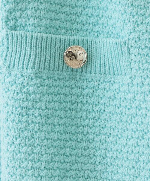 index(インデックス)の「ラメリリーボクシーショートカーディガン【洗濯機OK】(カーディガン/ボレロ・レディース・オフホワイト/チャコールグレー/ブルー系7/ピンク・36/38/40/42)」の18枚目の写真