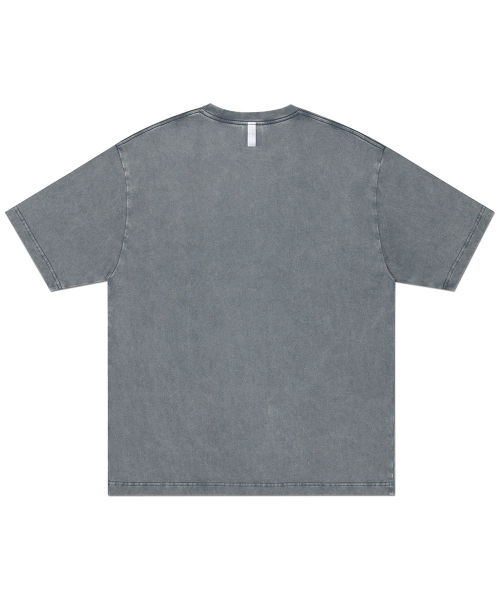 NOMANUAL（NOMANUAL）の「LIGHTNING RAW VISION T-SHIRT - WASHED CHARCOAL（Tシャツ/カットソー・レディース・その他・LARGE/SMALL/MEDIUM/X-LARGE）」の2枚目の写真