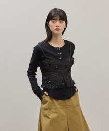 セール】Multiway Cardigan Set Knit Tops/マルチウェイカーディガン