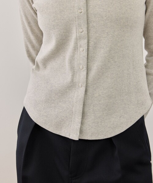 ADAM ET ROPE'（アダムエロペ）の「シークインフラワービスチェセットカーディガン（カーディガン/ボレロ・レディース・キナリ/ブラック・FREE）」の13枚目の写真